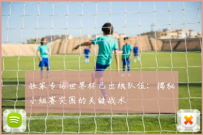 独家专访世界杯已出线队伍:揭秘小组赛突围的关键战术